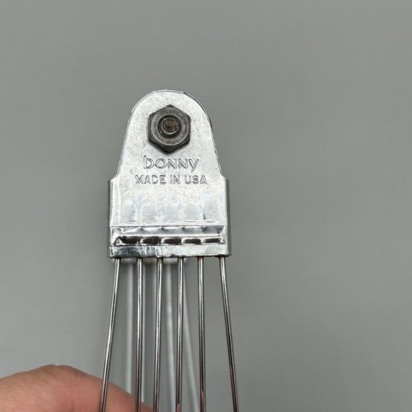 Vintage Bonny USA Pastry Dough Blender Cutter Mixer Wood Handle - Picture 4 of 8